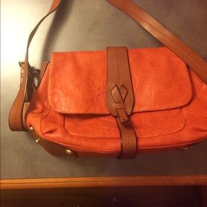 Gryson Orange CrossBody Pre-Owned handbag